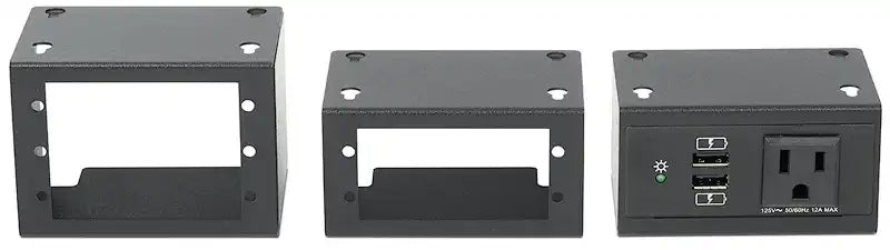 Extron TMK 120 AAP Mounting Bracket, up to 2 AAP - Black mount boxes Extron