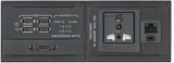 Extron TMK 120 AAP Mounting Bracket, up to 2 AAP - Black mount boxes Extron