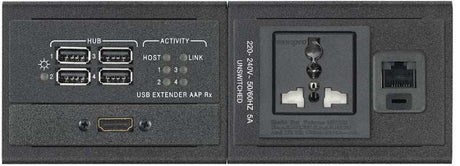 Extron TMK 120 AAP Mounting Bracket, up to 2 AAP - Black mount boxes Extron