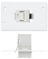 Extron MAAP1XTPFTP24CO One XTP DTP 24 Coupler - CAT 6A MAAP Mini Module White Audio & Video Cables Extron
