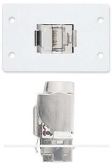 Extron MAAP1XTPFTP24PDJ One XTP DTP 24 Punch Down Jack - CAT 6A MAAP Mini Module White Audio & Video Cables Extron