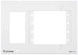 Extron AAP 314 Architectural Adapter Plate Three-Gang Mounting Frame; White mount boxes Extron