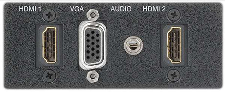 Extron AAP SuperPlate HDMI, VGA, Audio, and Network – Black mount boxes Extron