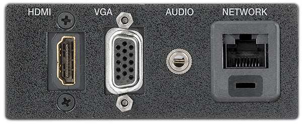 Extron AAP SuperPlate HDMI, VGA, Audio, and Network – Black mount boxes Extron