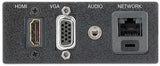 Extron AAP SuperPlate HDMI, VGA, Audio, and Network – Black mount boxes Extron