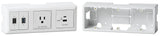 Extron EWB 212 External Wall Boxes Two-gang; Black Video Wall Extron