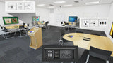 Extron SMB 214 Four-gang, White Low-Profile Surface Mount Boxes mount boxes Extron