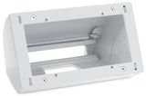 Extron SMB 214 Four-gang, White Low-Profile Surface Mount Boxes mount boxes Extron