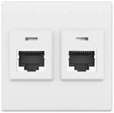 Extron Blank Two-Keystone AV Connectivity Plate Black control Extron