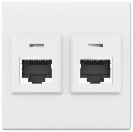 Extron Blank Two-Keystone AV Connectivity Plate Black control Extron