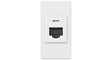 Extron RJ-45 BRL F2F CAT5 Pass-Through Coupler Black (Copy) Audio & Video Cables Extron
