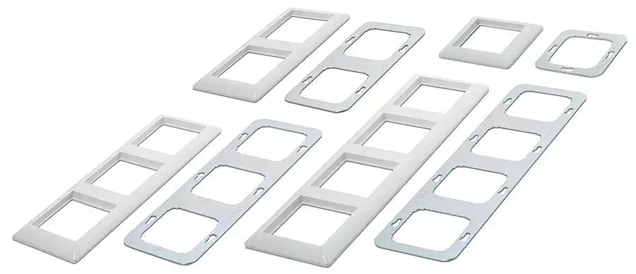 Extron EWB 112 External Wall Box 4-gang Mounting Kit for Flex55 and EU Boxes -Black Audio & Video Cables Extron