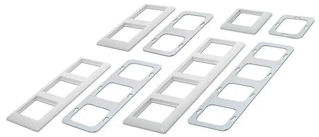Extron EWB 112 External Wall Box 4-gang Mounting Kit for Flex55 and EU Boxes -White Audio & Video Cables Extron