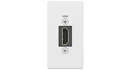 Extron HDMI F2F P Pass-Through Plate Black Audio & Video Cables Extron