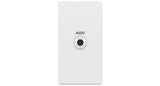 Extron Stereo Mini-Jack Cap Flex55 Plate White mount boxes Extron