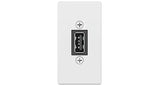 Extron USBAF2FP Dual USB-A Female to Female Pass-Through Flex55 Module Black Audio & Video Cables Extron