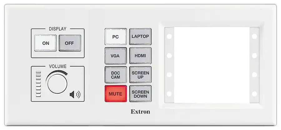 Extron MLM 100 AAP Four-Gang Wall Mounting Kit mount boxes Extron