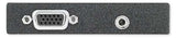 Extron AAP 1 HD F + 1 MJCS Pass-Through Plate Black Audio & Video Cables Extron