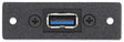 Extron MAAP1USBAF1USBBF10 One USB-A Female to USB-B Female on 10" Pigtail MAAP Module Black Audio & Video Cables Extron