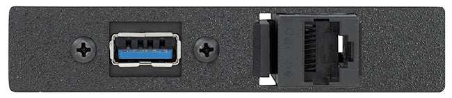 Extron USB3AFBF10RJ45FFB USB-A to USB-B Pigtail & RJ-45 Barrel AAP Module Audio & Video Cables Extron
