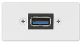 Extron USBBF2USBAFP USB-A Female to USB-B Female on 10" Pigtail Flex55 Module Black Audio & Video Cables Extron