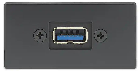 Extron USBBF2USBAFP USB-A Female to USB-B Female on 10" Pigtail Flex55 Module Black Audio & Video Cables Extron