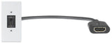 Extron Flex55 1USBCFHDMI F-10 One USB-C Female to HDMI Female on Pigtail Flex55 Module White Audio & Video Cables Extron
