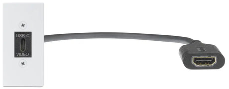 Extron Flex55 1USBCFHDMI F-10 One USB-C Female to HDMI Female on Pigtail Flex55 Module White Audio & Video Cables Extron