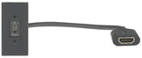 Extron Flex55 1USBCFHDMI F-10 One USB-C Female to HDMI Female on Pigtail Flex55 Module White Audio & Video Cables Extron
