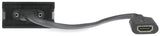 Extron Flex55 1USBCFHDMI F-10 One USB-C Female to HDMI Female on Pigtail Flex55 Module White Audio & Video Cables Extron