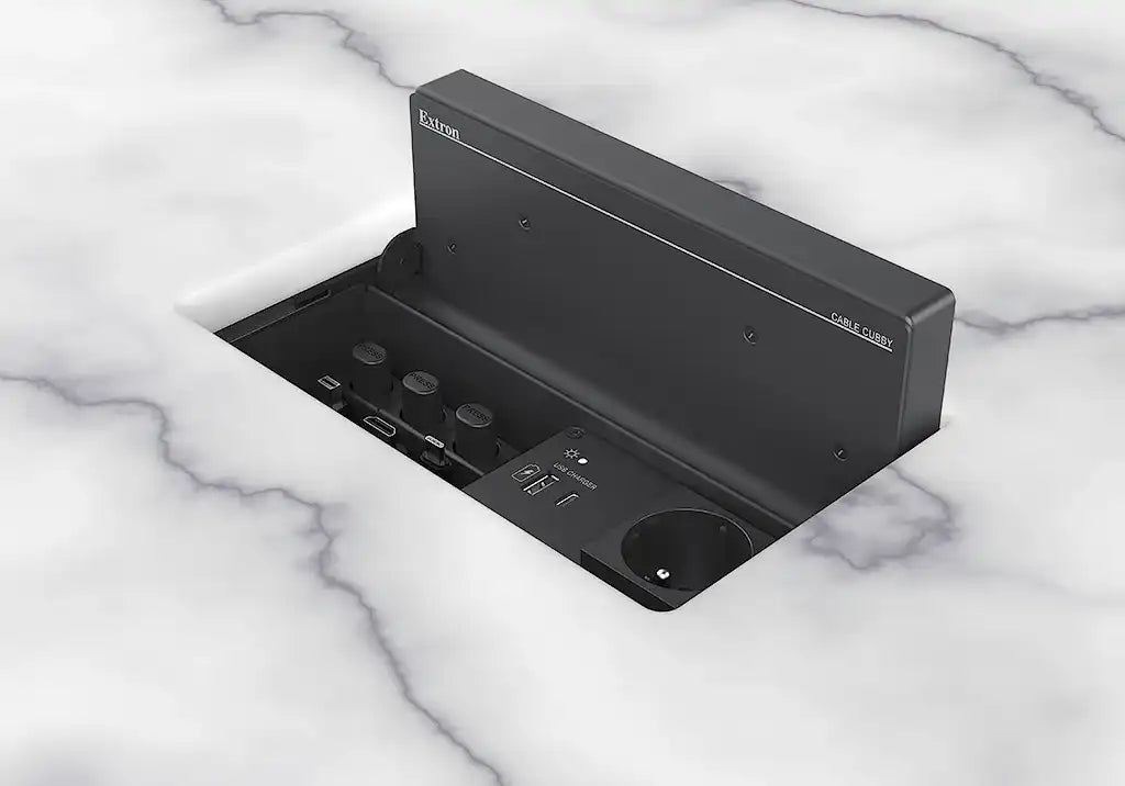 Extron Cable Cubby 1252 MS Matching-Surface Enclosure Matching Surface Enclosure; Black- AC Not Included (Copy) mount boxes Extron