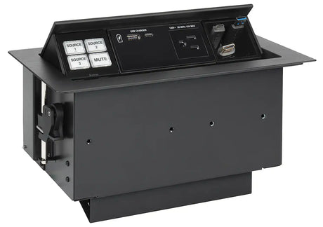 Extron Cable Cubby F55 Aluminum - AC Module Not Included Enclosure mount boxes Extron
