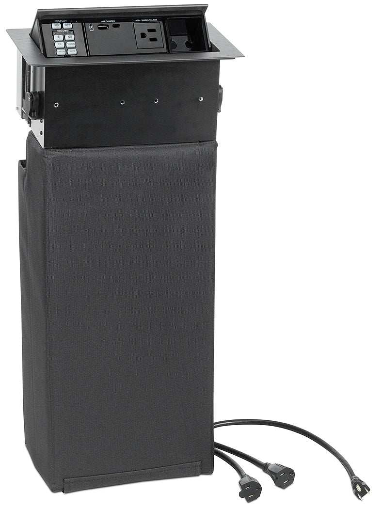 Extron Cable Cubby F55 Aluminum - AC Module Not Included Enclosure mount boxes Extron