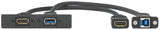 Extron 1HDMIF1USBA3FP HDMI & USB-A 3.2 Pigtail AAP Module Black Audio & Video Cables Extron
