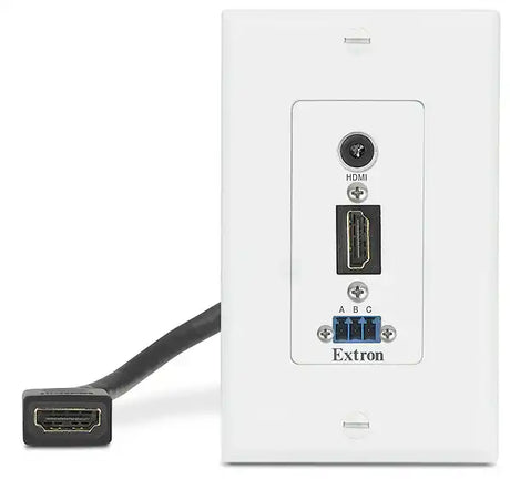 Extron WPD 163 HDMI, USB, and Network; Black Wallplates mount boxes Extron