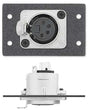Extron IN9364D One XLR 4-pin Female to Solder Cups - Neutrik MAAP Mini Module Audio & Video Cables Extron