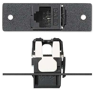 Extron IN9477 One RJ-45 Female to Punch Down - CAT 6 MAAP Mini Module Black Audio & Video Cables Extron