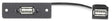 Extron MAAP1USBAF1USBAF10 Dual USB-A Female to Female Pass-Through MAAP Module Black Audio & Video Cables Extron