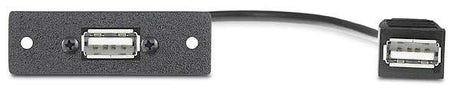 Extron MAAP1USBAF1USBAF10 Dual USB-A Female to Female Pass-Through MAAP Module Black Audio & Video Cables Extron