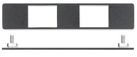 Extron AAP2KPK Blank Plate with Two Keystone Openings White mount boxes Extron