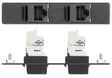Extron AAP 2RJ45FP-P - Architectural Adapter Plate with Dual RJ-45 Feed-Through Audio & Video Cables Extron