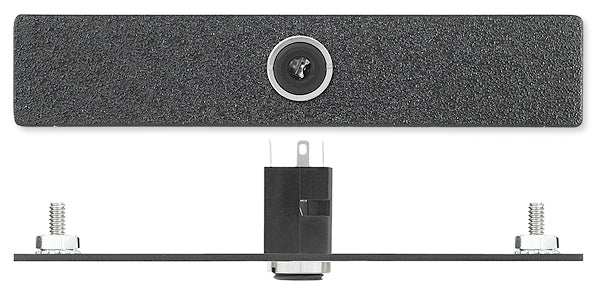 Extron AAP 135 SMJSC Pass-Through Plate Black Audio & Video Cables Extron