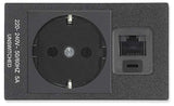 Extron AC NET AAP AC Power and Network Connectivity Module EU - Black Power Extron