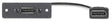 Extron MAAP 1 DF + 1 DF + 1 10 Pass-Through Plate Black Audio & Video Cables Extron