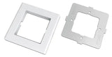 Extron MK 101 1-gang Mounting Kit for MK Junction Boxes – White mount boxes Extron