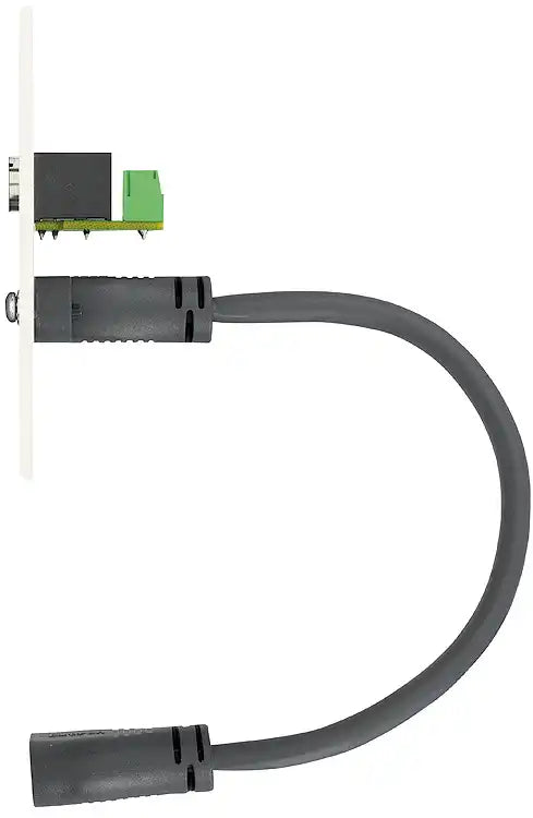 Extron WPC 210 A EU Wallplate EU gang - RAL9010 White mount boxes Extron