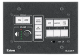 Extron MLC 226 IP Black and White Faceplates MediaLink Controllers control Extron