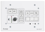 Extron MLC 226 IP Black and White Faceplates MediaLink Controllers control Extron