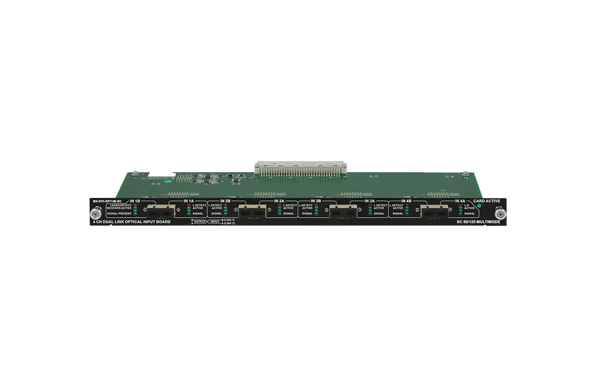 Lightware MX-DVI-OPT-IB-SC Fiber Input Board for MX-FR Frames