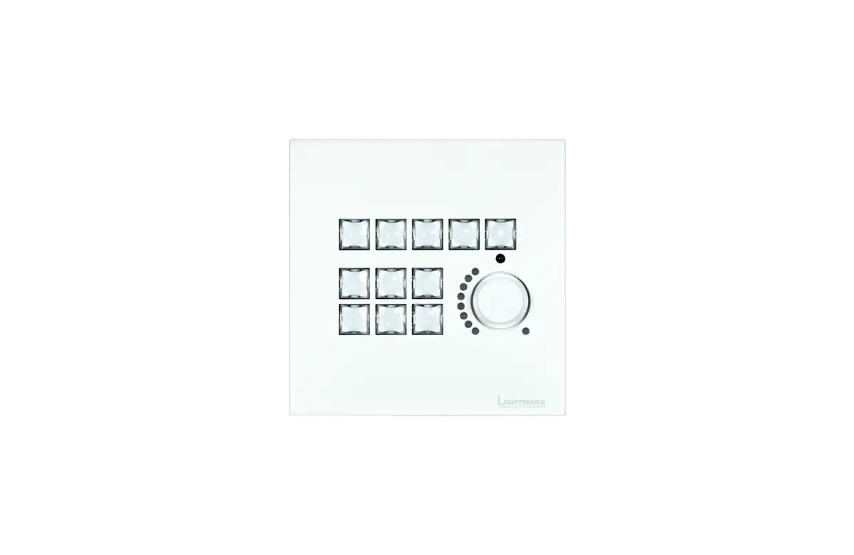 Lightware RAP-B511-EU-W Room Automation Panel (EU, White)